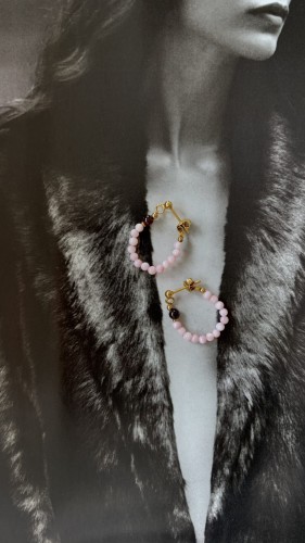 Kolczyki z kamieni naturalnych