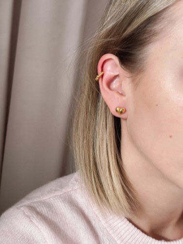 nausznica pozłacana