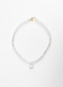 naszyjnik z kryształu górskiego