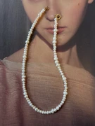 naszyjnik z pereł naturalnych